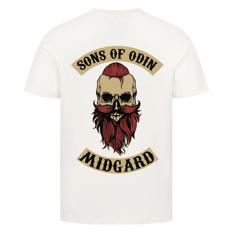 Sons of Odin - Herren Shirt Backprint
