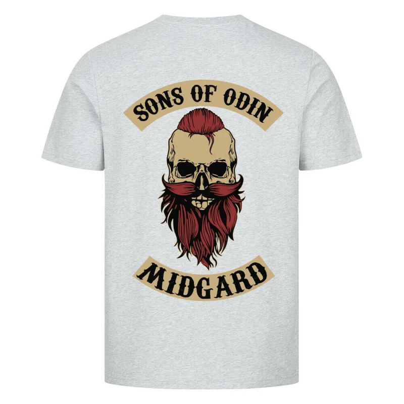 Sons of Odin - Herren Shirt Backprint