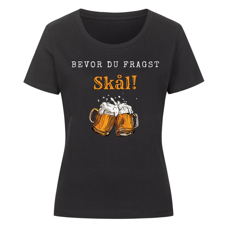 Bevor du Fragst - Premium Damenshirt