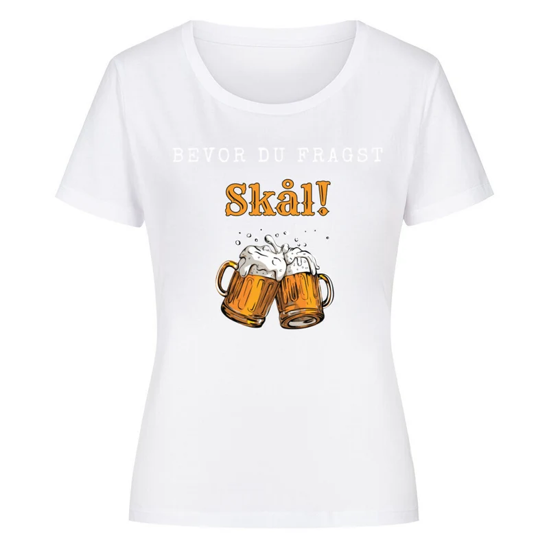 Bevor du Fragst - Premium Damenshirt