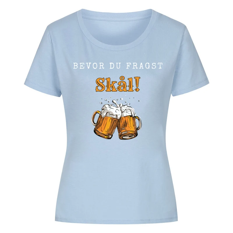 Bevor du Fragst - Premium Damenshirt