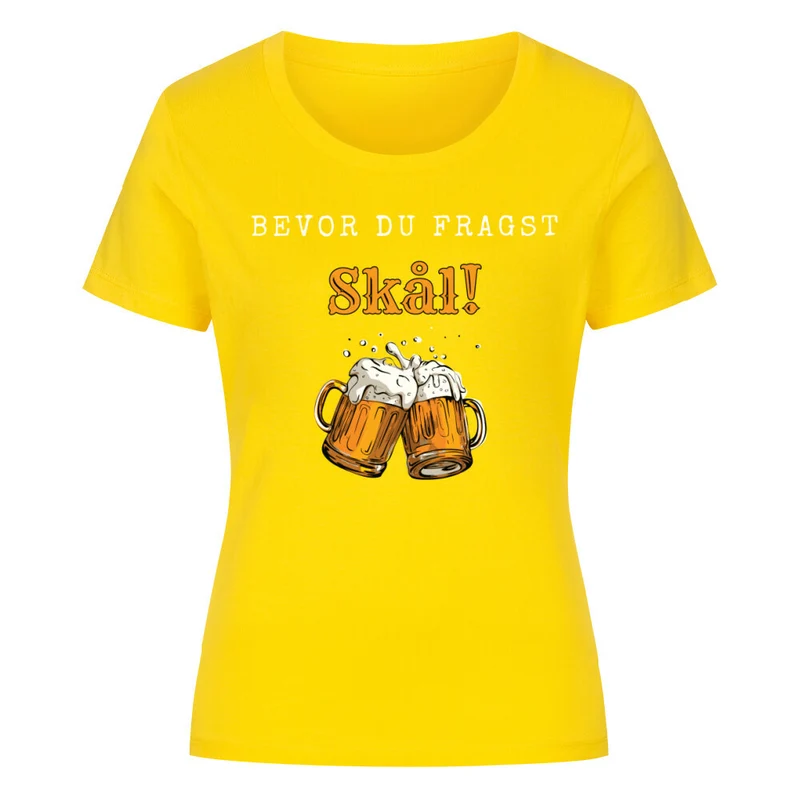 Bevor du Fragst - Premium Damenshirt