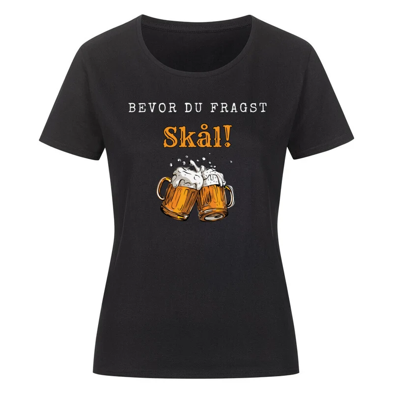 Bevor du Fragst - Damenshirt