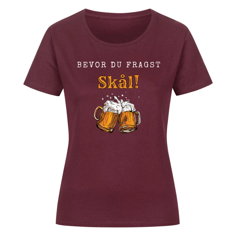 Bevor du Fragst - Damenshirt