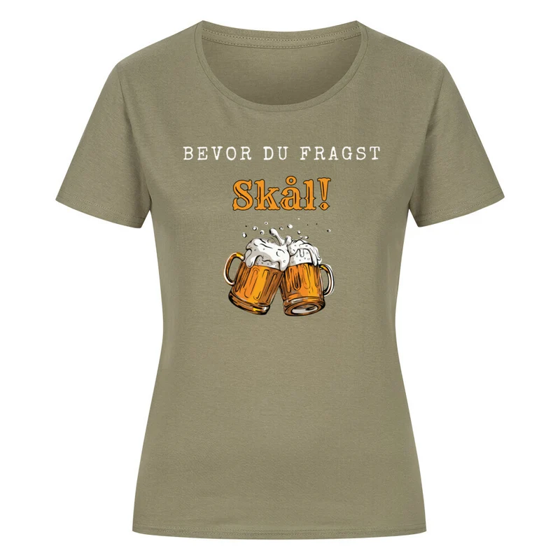 Bevor du Fragst - Damenshirt