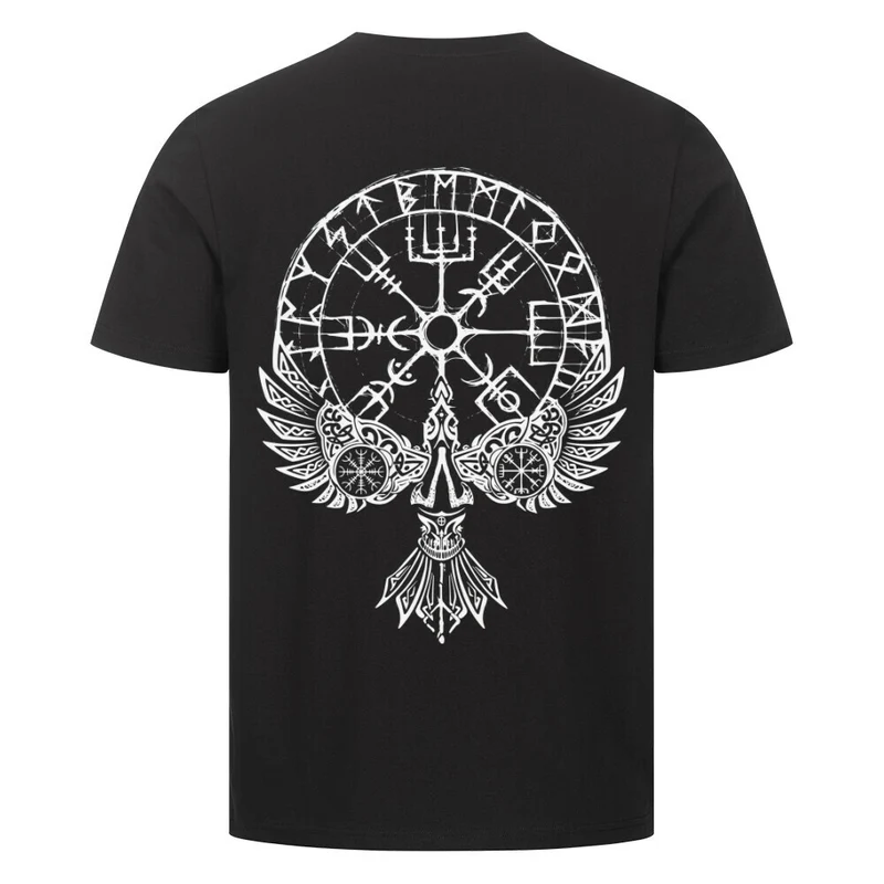 Rabenbotschaft - Herren Shirt Backprint