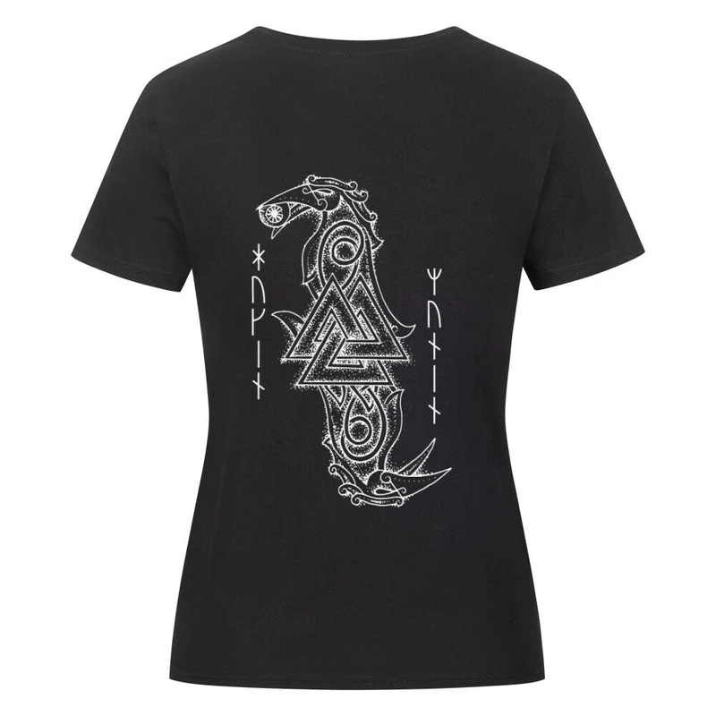 Rabenknut - Damenshirt Backprint
