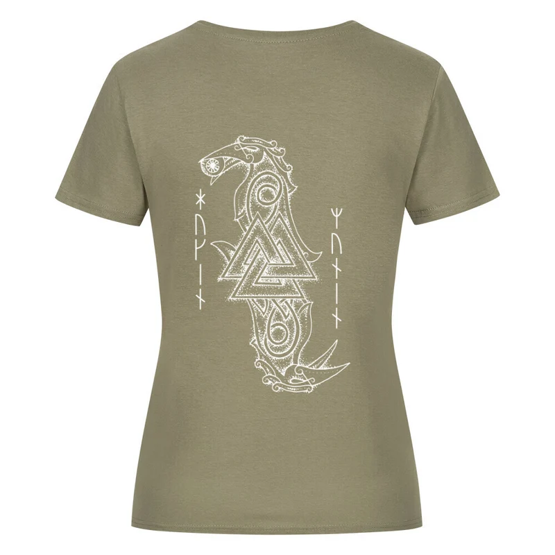 Rabenknut - Damenshirt Backprint