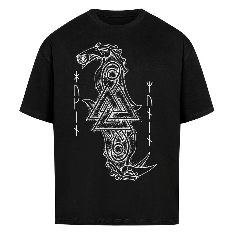 Rabenknut - Premium Oversized Shirt Unisex Backprint