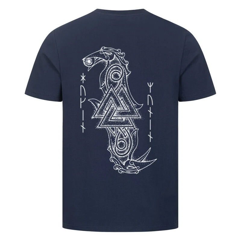 Rabenknut - Herren Shirt Backprint