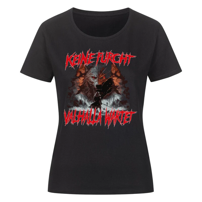Valhalla wartet - Damenshirt