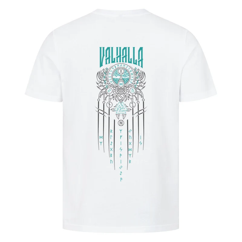 Runenbahn - Herren Shirt Backprint