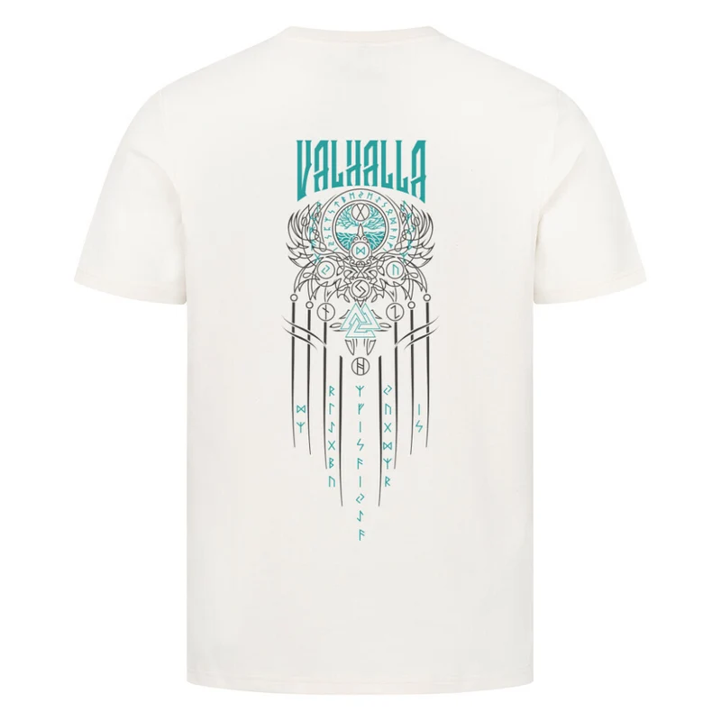 Runenbahn - Herren Shirt Backprint