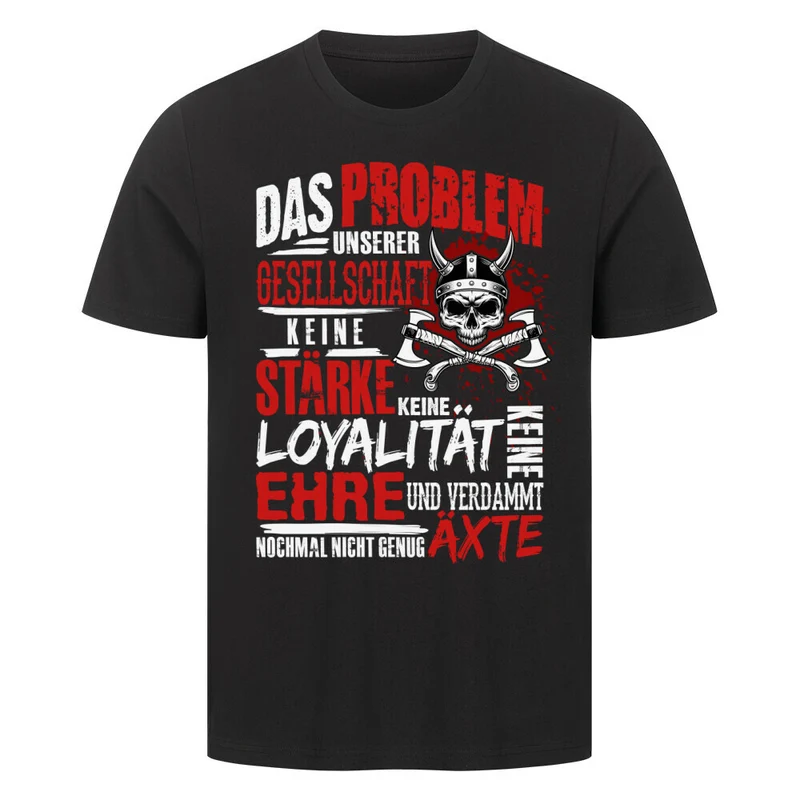 Problem der Gesellschaft - Herren Shirt