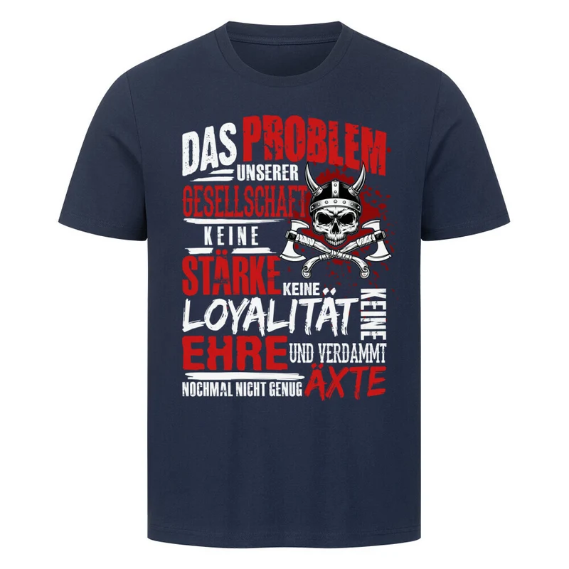 Problem der Gesellschaft - Herren Shirt