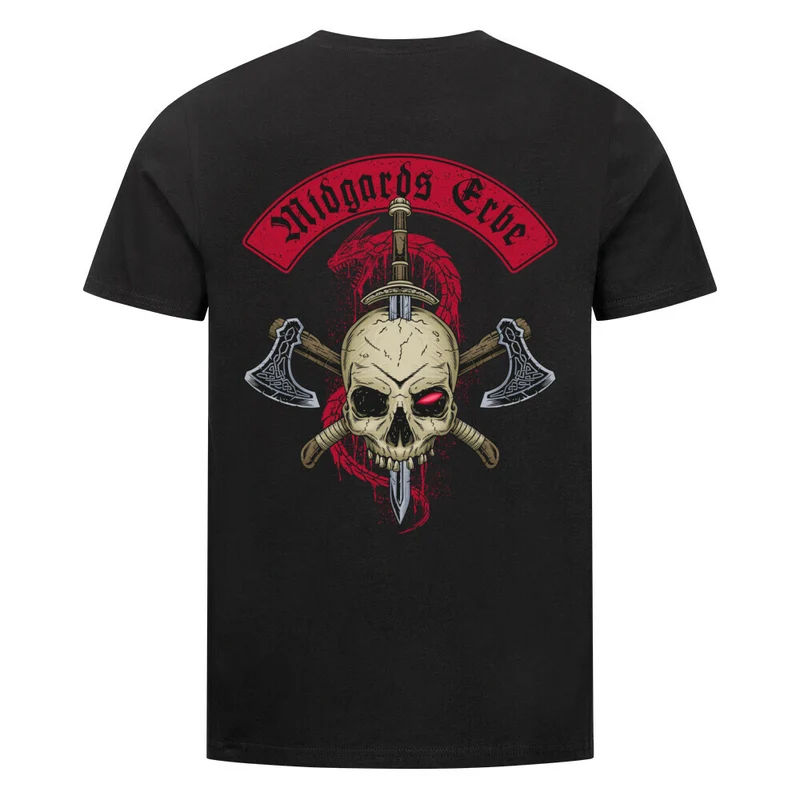 Midgard's Erbe - Herren Premiumshirt Backprint