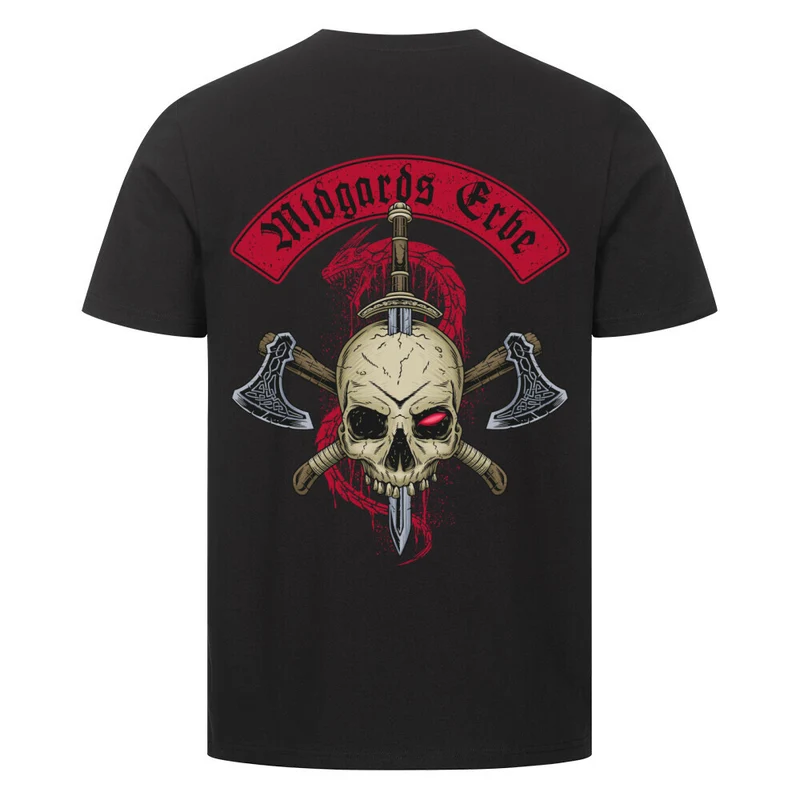 Midgard's Erbe - Herren Shirt Backprint