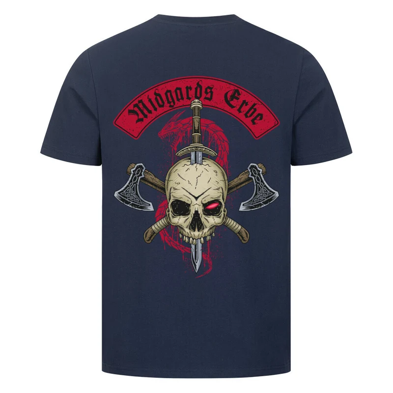 Midgard's Erbe - Herren Shirt Backprint