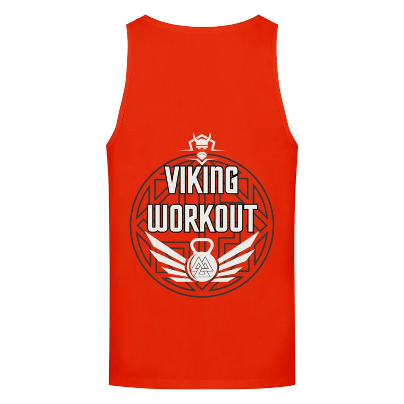 Viking Workout - Tanktop Unisex Backprint