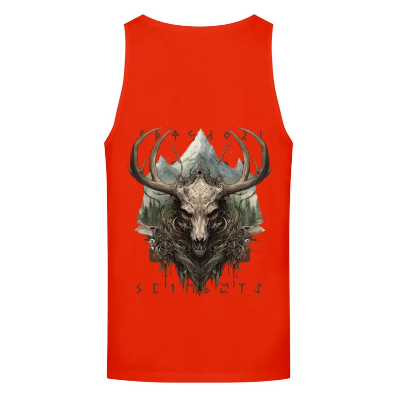 Eikthyrnir - Tanktop Unisex Backprint