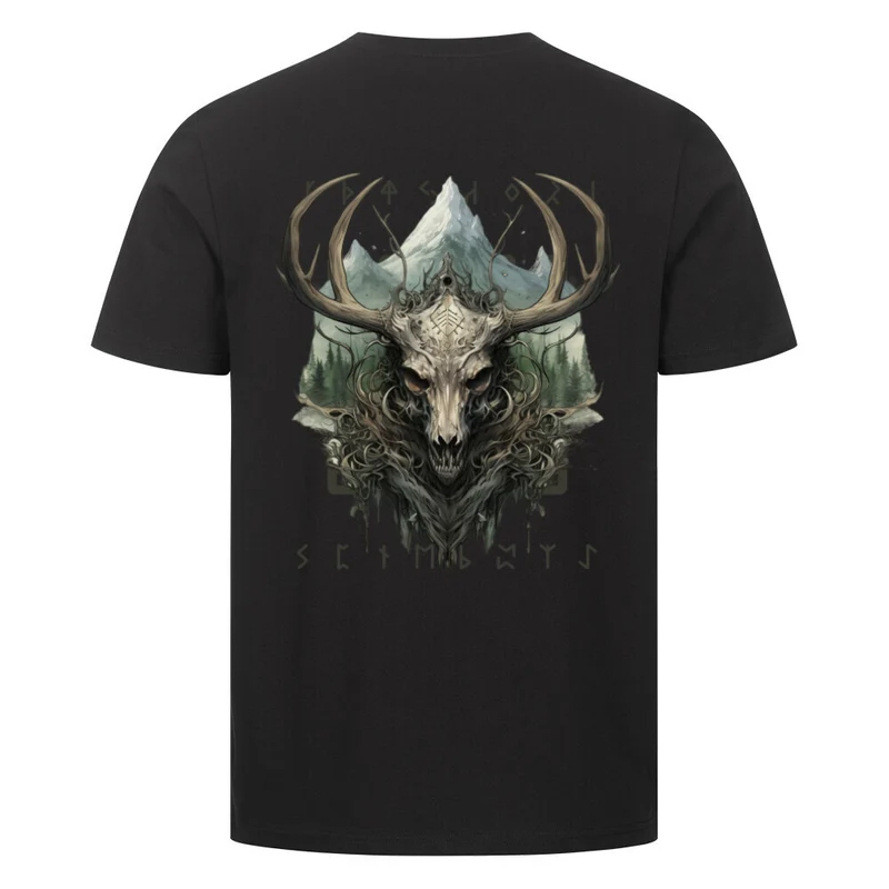 Eikthyrnir - Herren Shirt Backprint