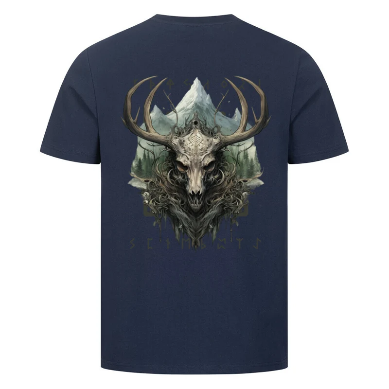 Eikthyrnir - Herren Shirt Backprint