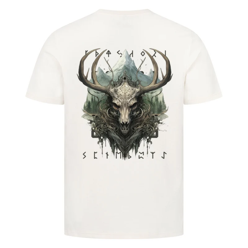 Eikthyrnir - Herren Shirt Backprint