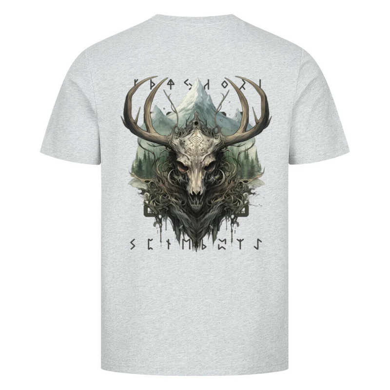 Eikthyrnir - Herren Shirt Backprint