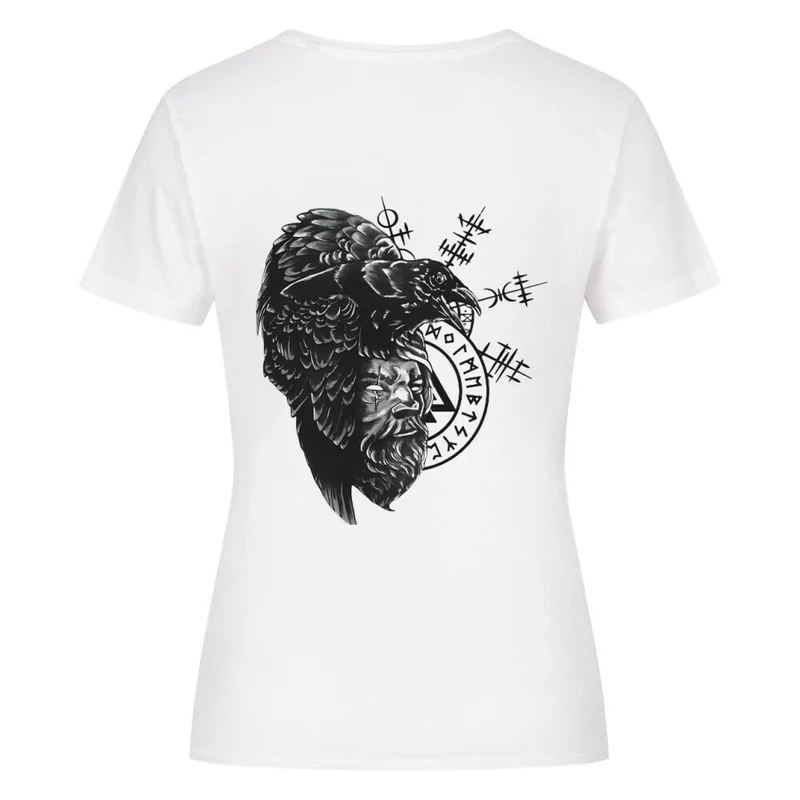 Odins Wächter - Damenshirt Backprint