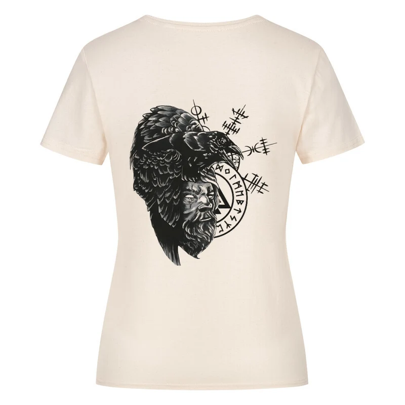 Odins Wächter - Damenshirt Backprint