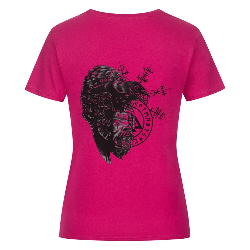 Odins Wächter - Damenshirt Backprint