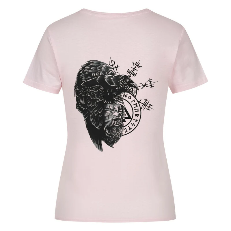 Odins Wächter - Damenshirt Backprint