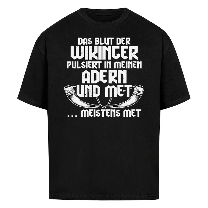 Wikinger Blut - Premium Oversized Shirt Unisex