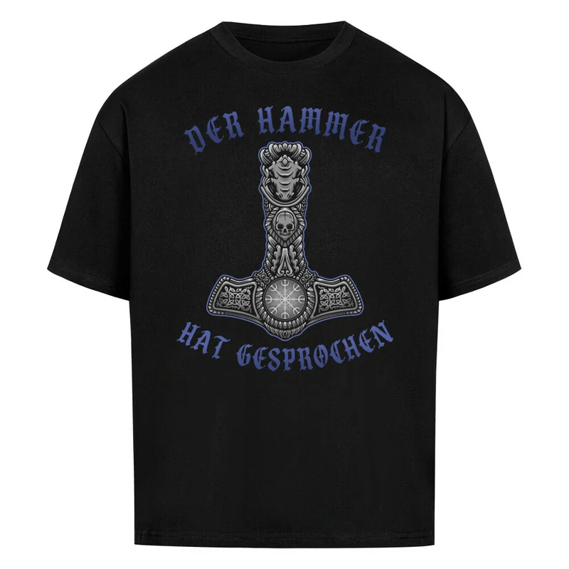 Thors Hammer ruft - Premium Oversized Shirt Unisex