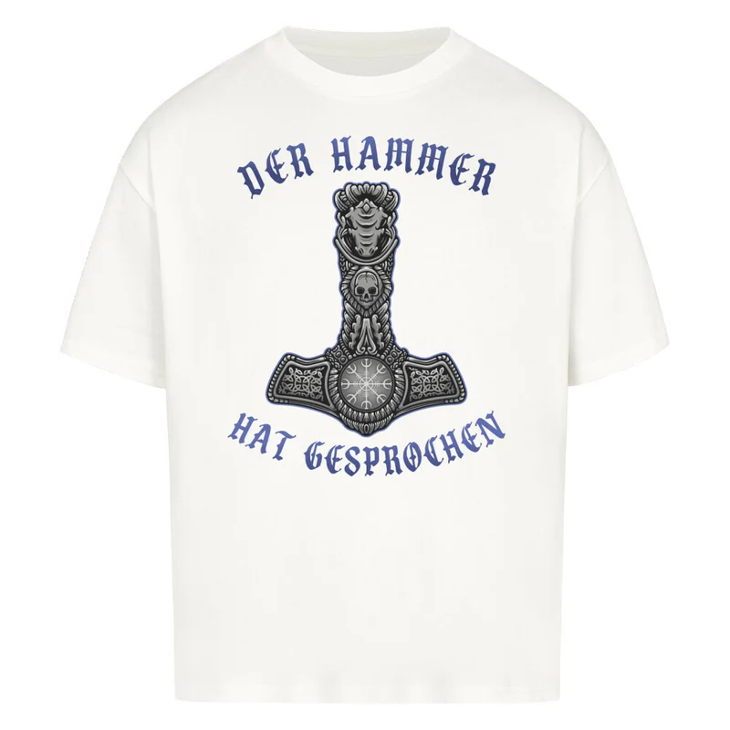 Thors Hammer ruft - Premium Oversized Shirt Unisex