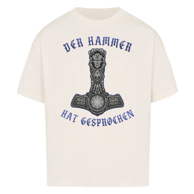 Thors Hammer ruft - Premium Oversized Shirt Unisex