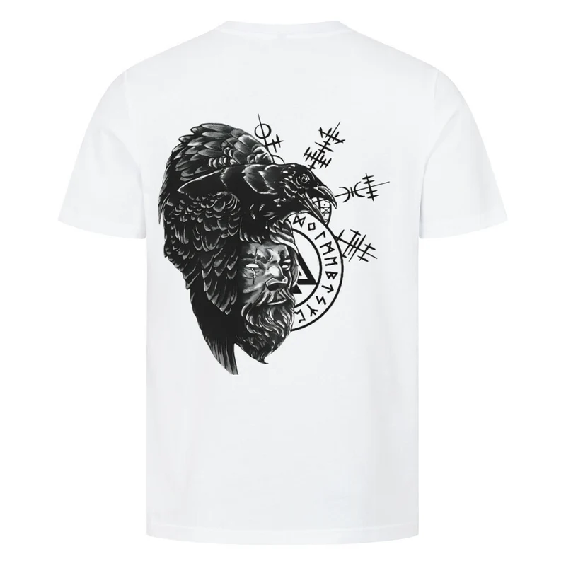 Odins Wächter - Herren Shirt Backprint