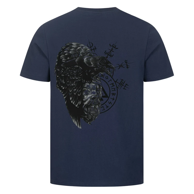 Odins Wächter - Herren Shirt Backprint