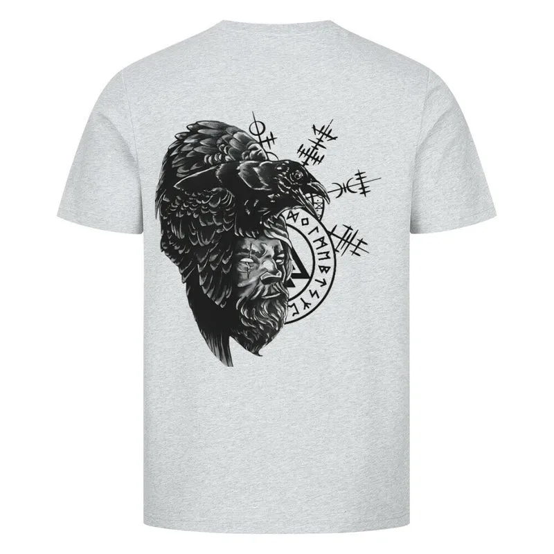Odins Wächter - Herren Shirt Backprint