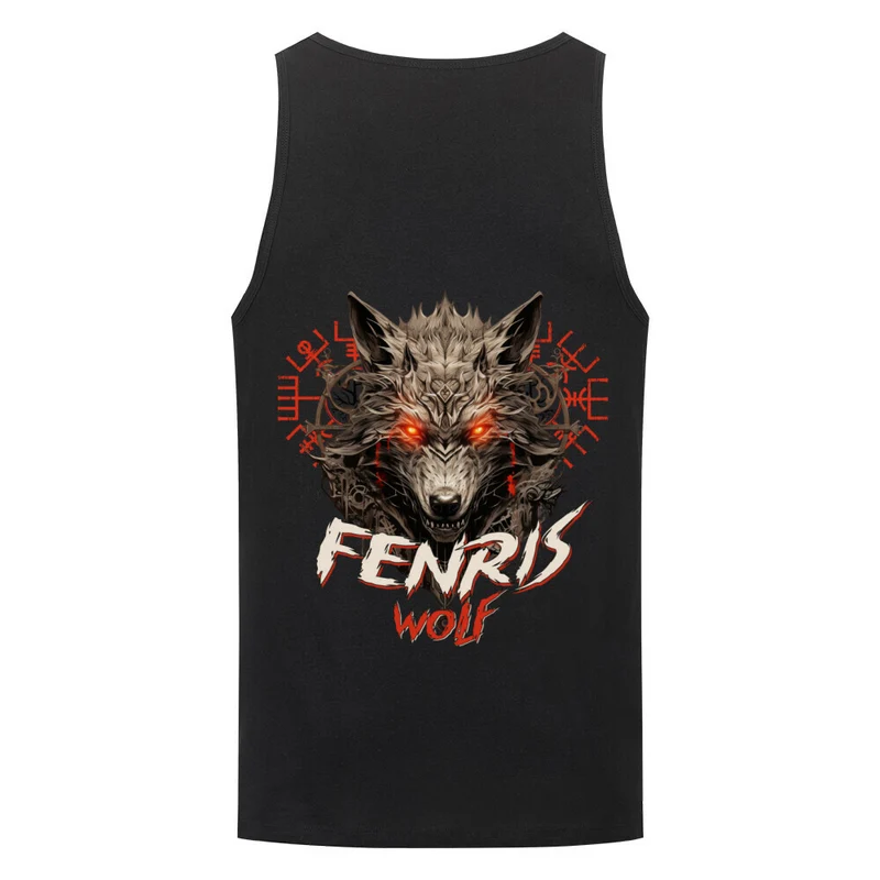 Fenriswolf - Tanktop Unisex Backprint