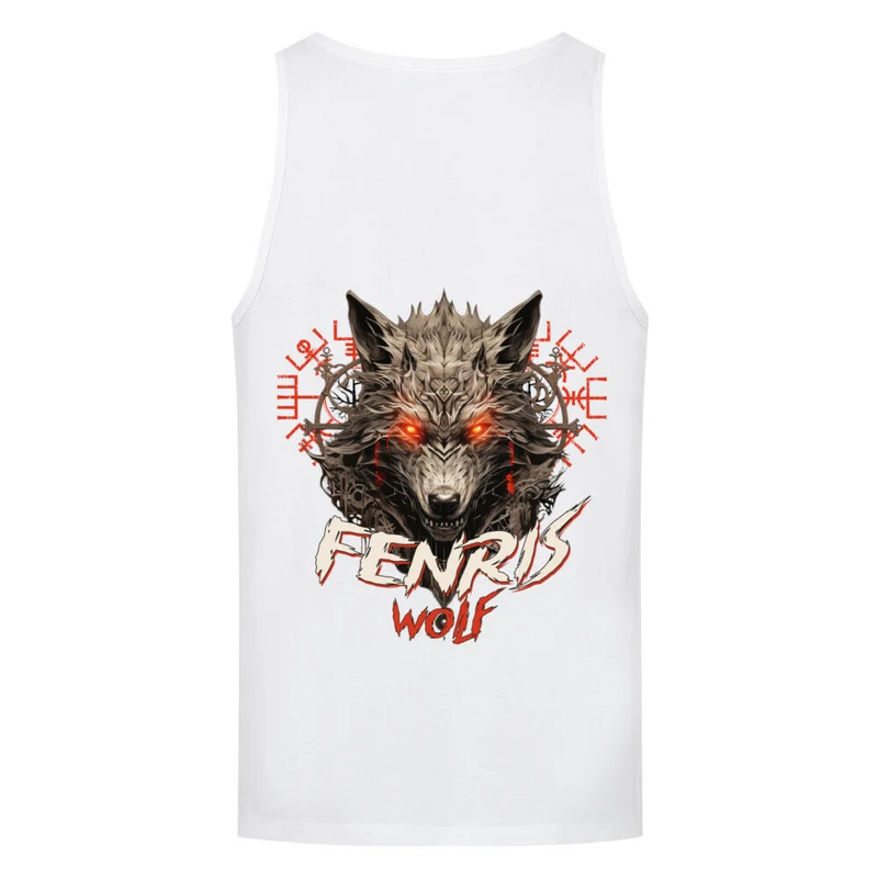 Fenriswolf - Tanktop Unisex Backprint