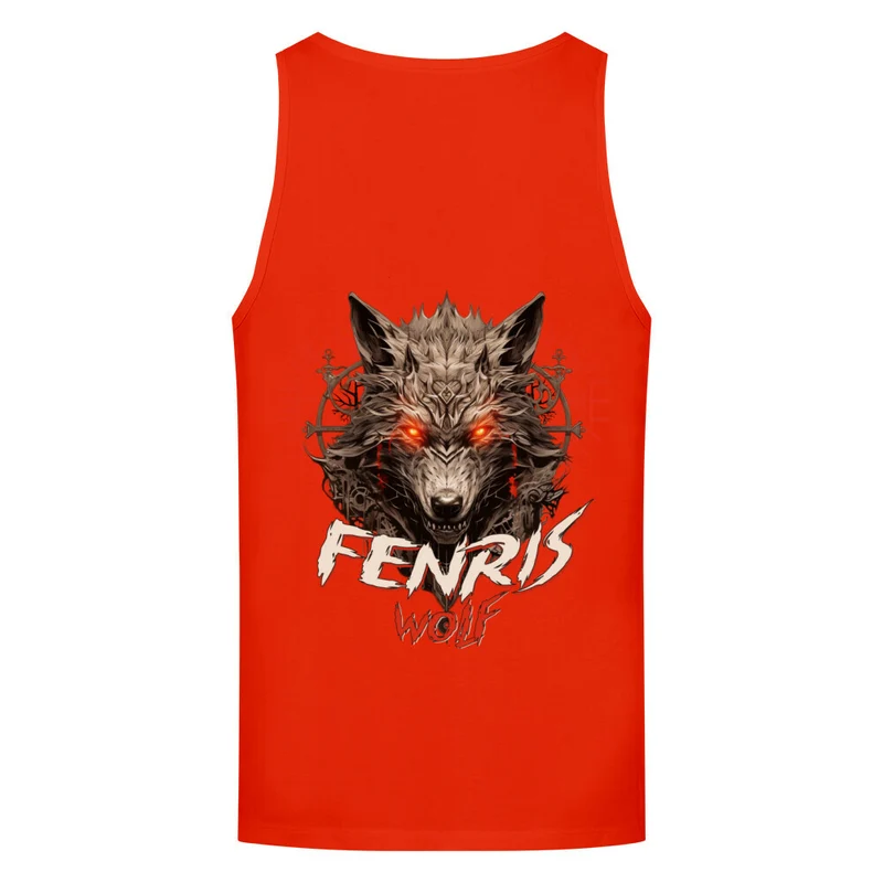Fenriswolf - Tanktop Unisex Backprint