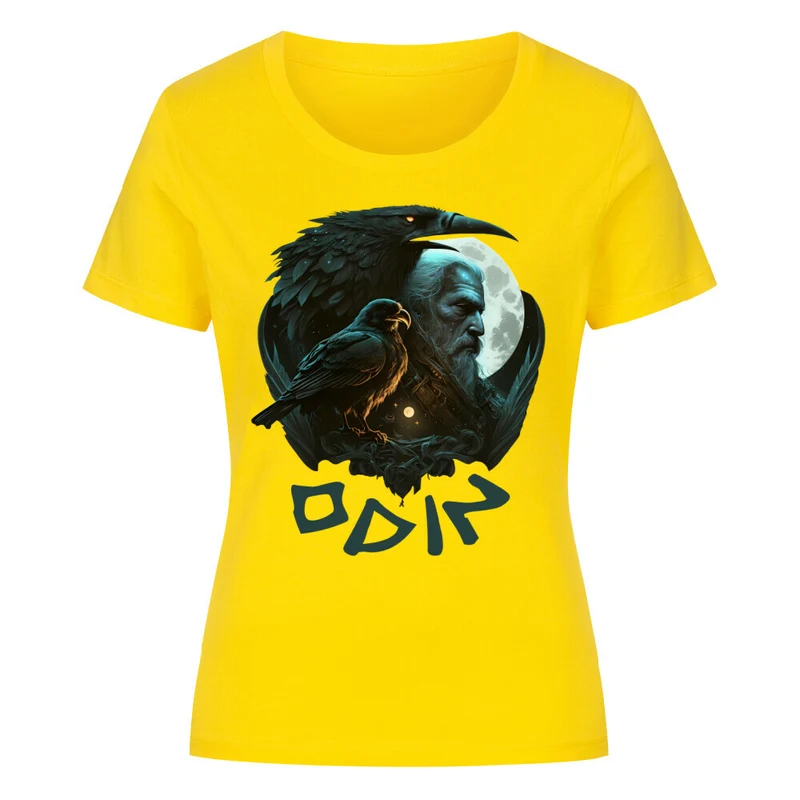 Federn im Mondlicht - Damen Premiumshirt