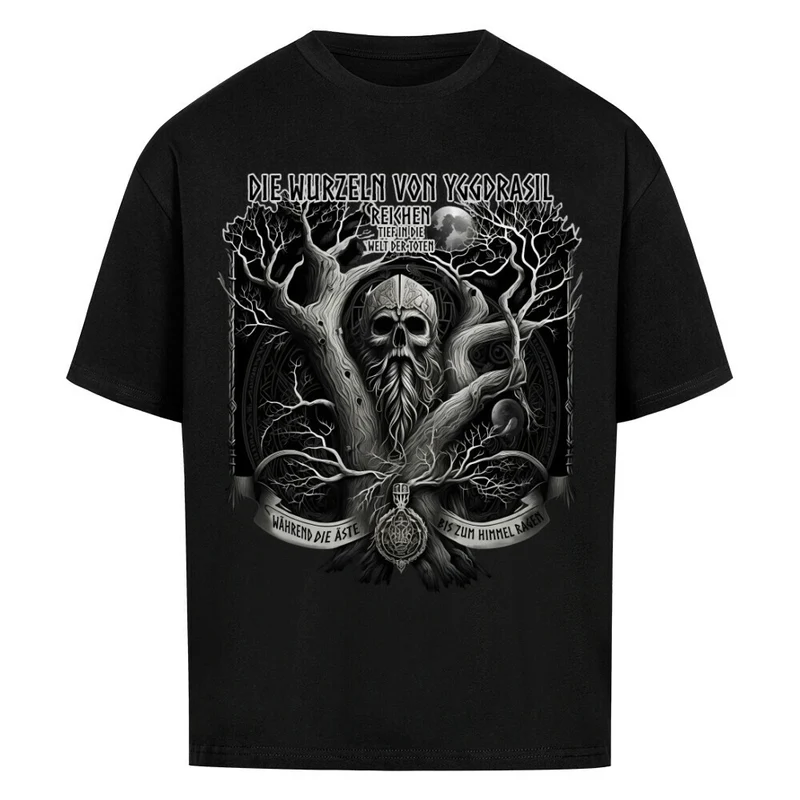 Wurzeln der Ewigkeit - Permium Oversized Shirt Unisex