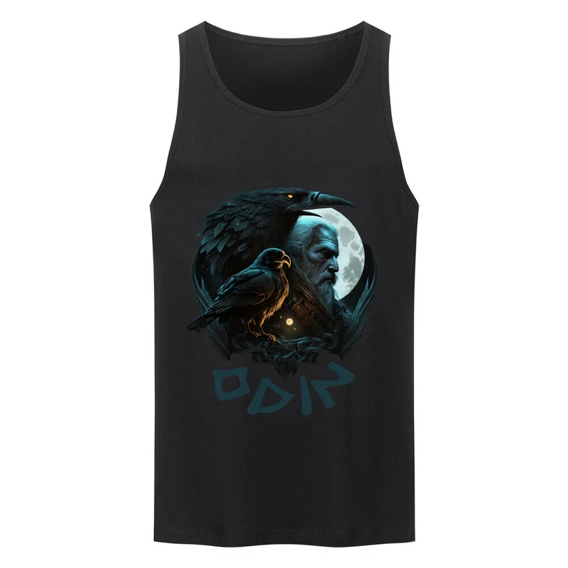 Federn im Mondlicht - Tanktop Unisex