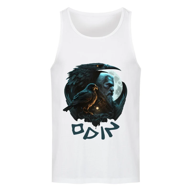Federn im Mondlicht - Tanktop Unisex
