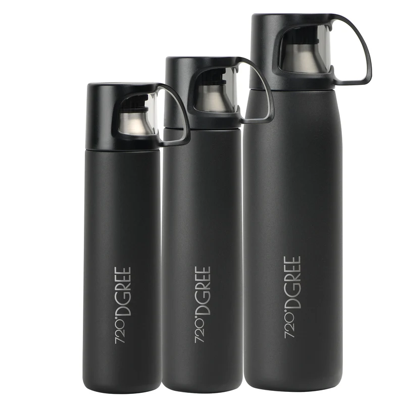 720°DGREE Thermoskanne “Follow” mit Becher - click stopper