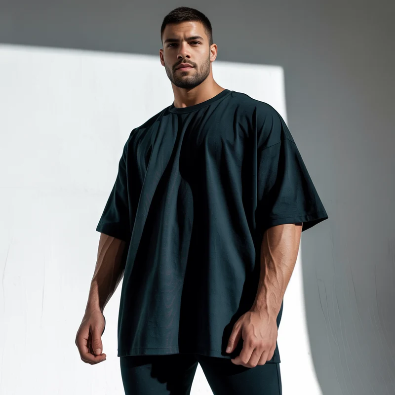 Oversized Shirt mit eigenem Logo/Motiv – Mengenrabatt