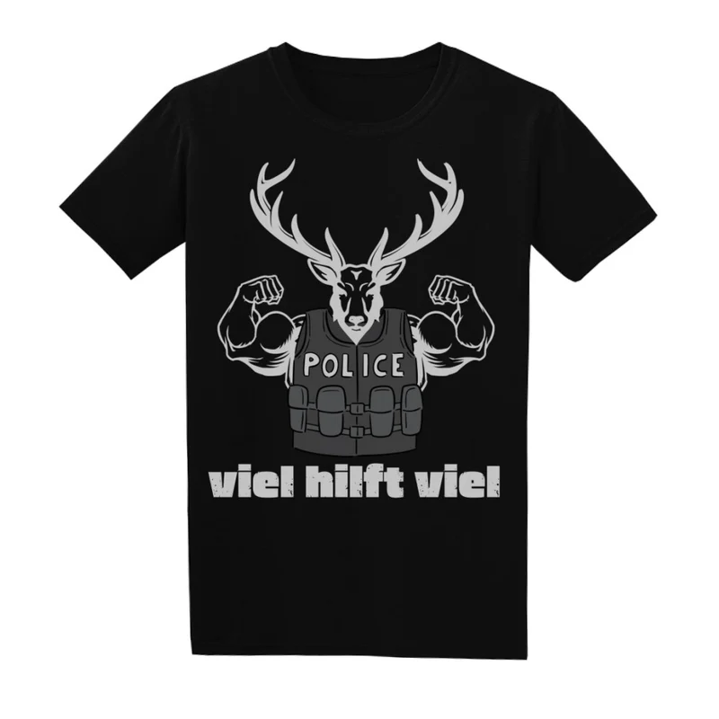 Police Hirsch -Shirt