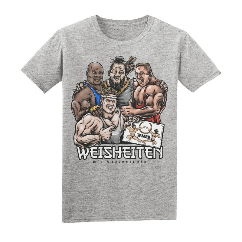 WEISHEITEN MIT BODYBUILDER - BASIC SHIRT